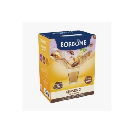 GINSENG BORBONE A MODO MIO 16PZ