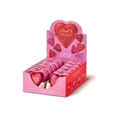 CUORE LINDT COEUR FIN 24GR