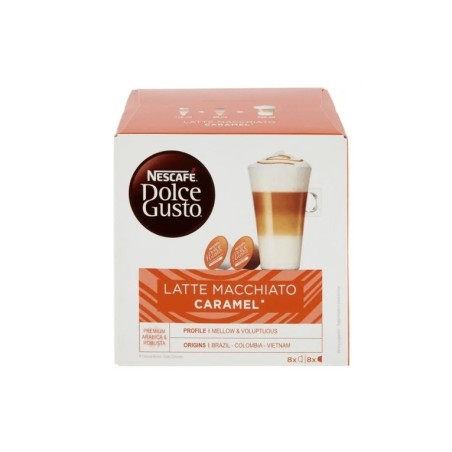 NESCAFE' MACCHIATO CARAMELLO DG 16PZ