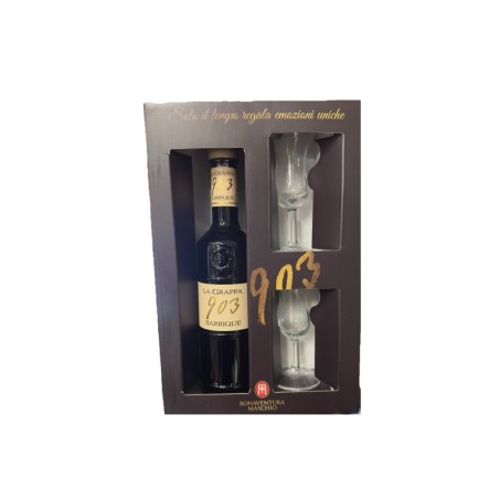 GRAPPA 903 CONFEZ 2 BICCHIERI