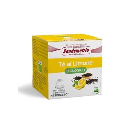 TE AL LIMONE SANDEMETRIO NESPRESSO 10PZ