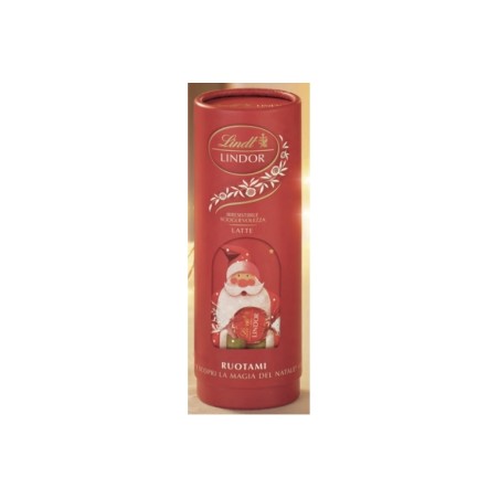 TUBO NATALE LINDT LINDOR LATTE 75GR