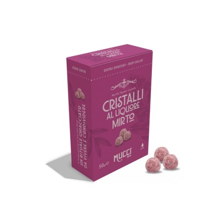 CRISTALLI AL LIQUORE MIRTO 50GR
