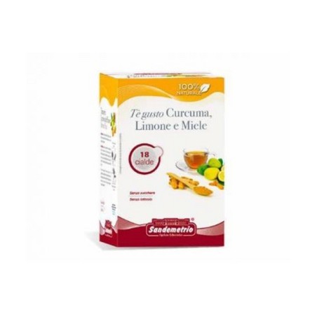 TE CURCUMA E LIMONE CIALDE SANDEMET 18PZ